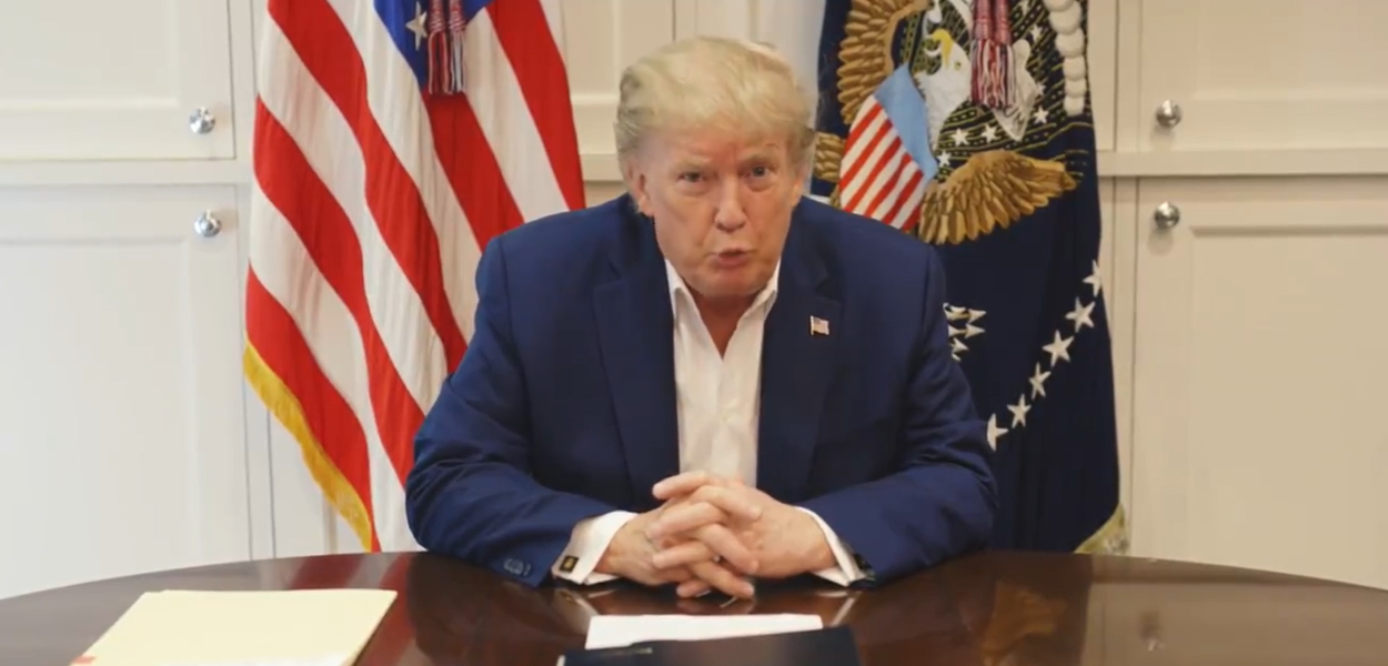 Donald Trump (Foto: Reprodução) Donald Trump