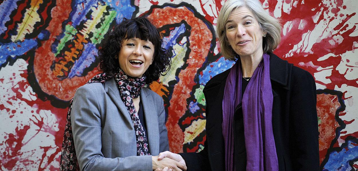 Emmanuelle Charpentier e Jennifer Doudna (Foto: Reuters) Emmanuelle Charpentier e Jennifer Doudna