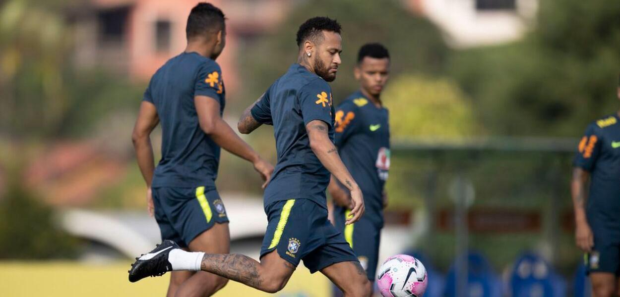 Neymar Jr. (Foto: Lucas Figueiredo/CBF) www.brasil247.com - Neymar Jr.