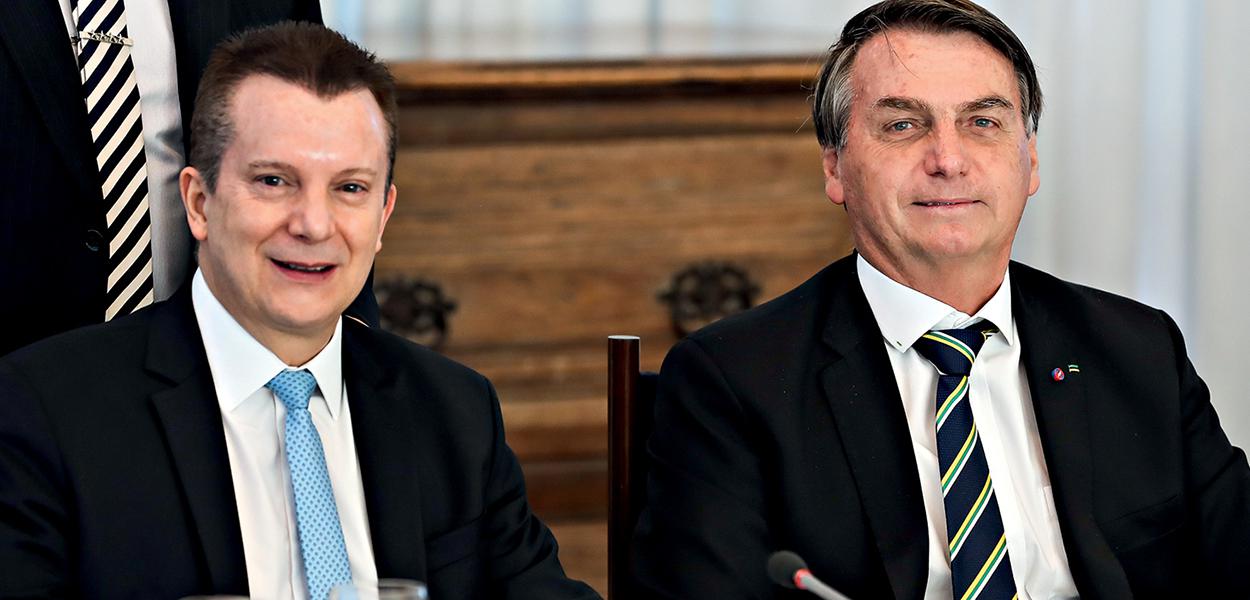 Celso Russomanno e Jair Bolsonaro (Foto: Marcos Corrêa/PR) Celso Russomanno e Jair Bolsonaro