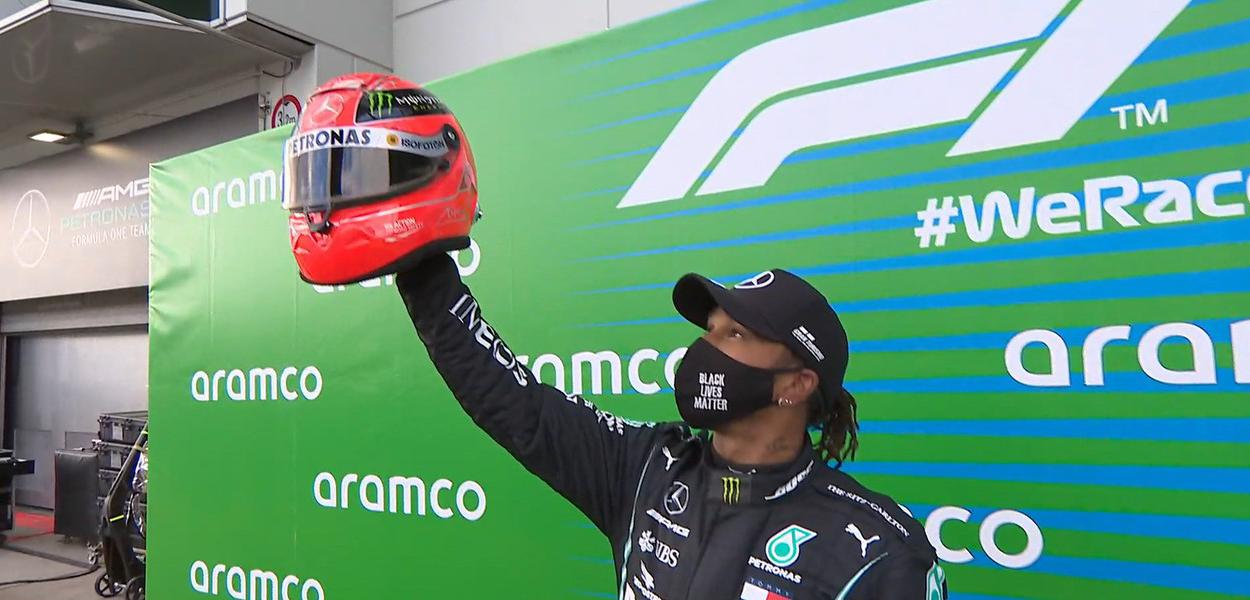 Lewis Hamilton (Foto: Reprodução/Twitter) Lewis Hamilton
