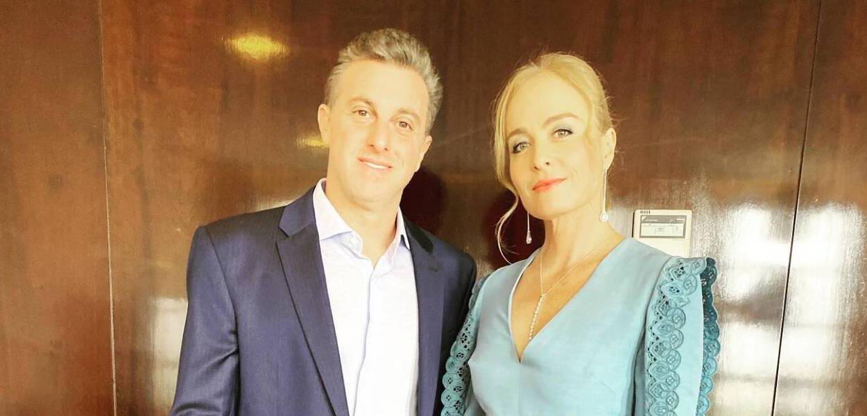 Luciano Huck e Angélica (Foto: Reprodução/Facebook) Luciano Huck e Angélica