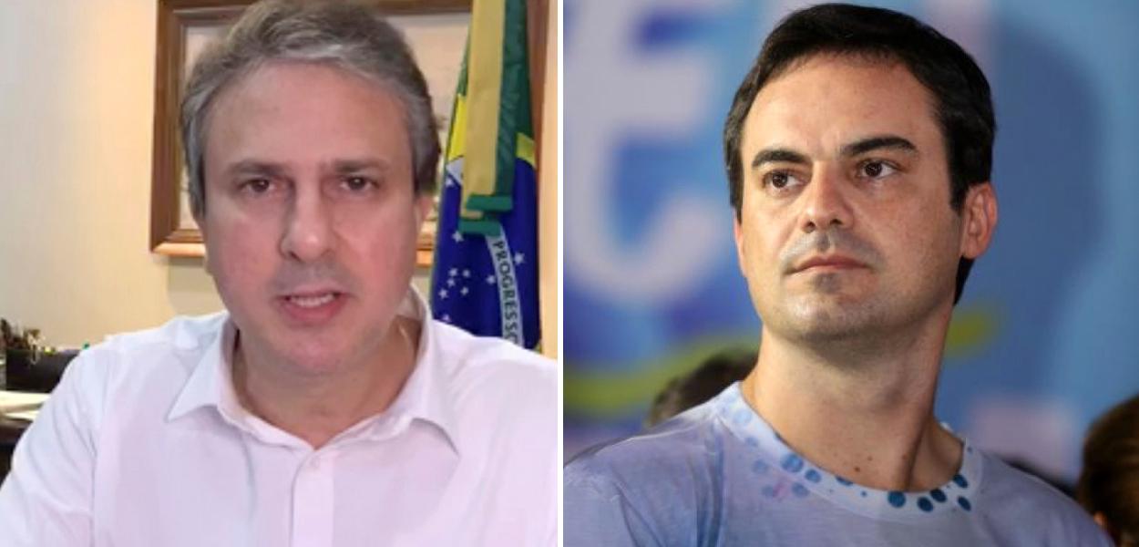 Camilo Santana e Capitão Wagner (Foto: Reprodução) Camilo Santana e Capitão Wagner