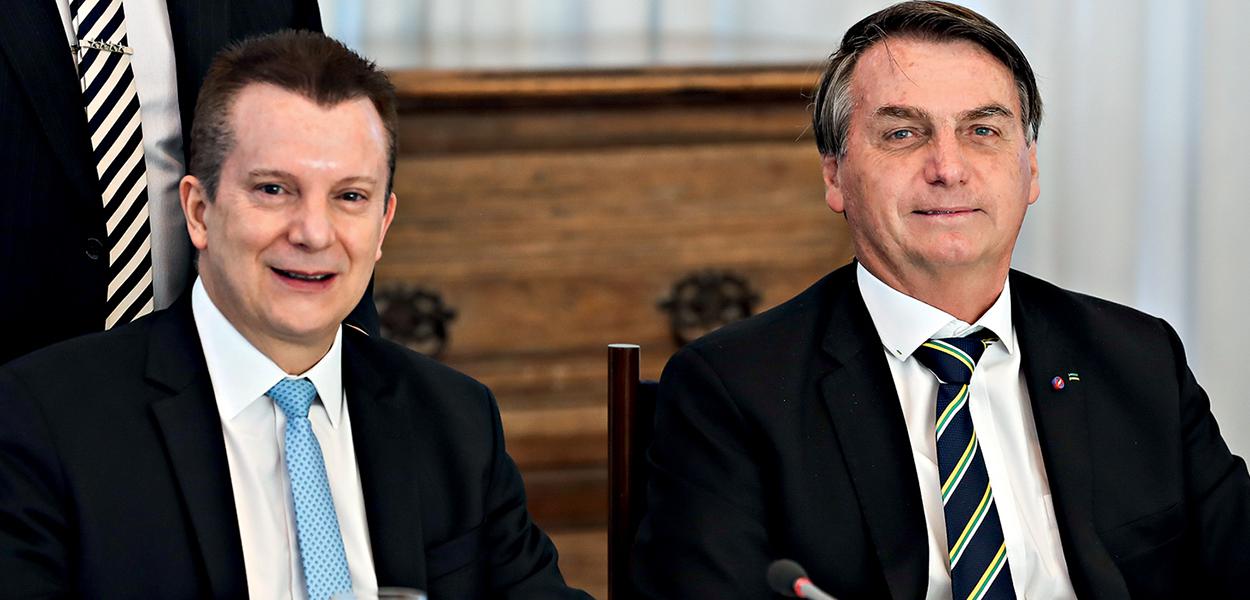 Celso Russomanno e Jair Bolsonaro (Foto: Marcos Corrêa/PR) Celso Russomanno e Jair Bolsonaro