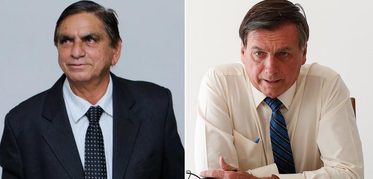 Enaldo Rodrigues Araújo e Jair Bolsonaro (Foto: Reprodução | PR) Enaldo Rodrigues Araújo e Jair Bolsonaro