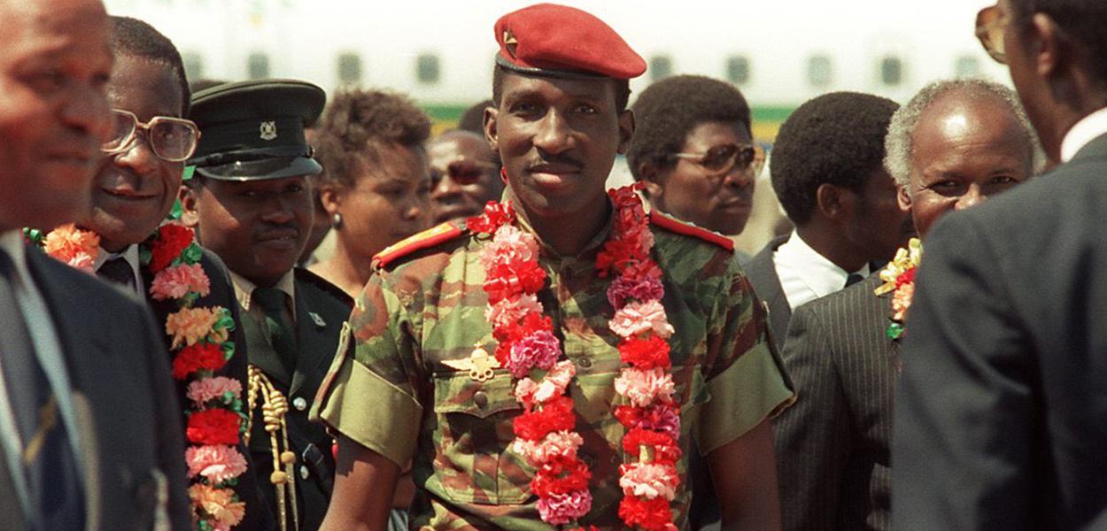 Thomas Sankara (Foto: Reprodução/Twitter) Thomas Sankara