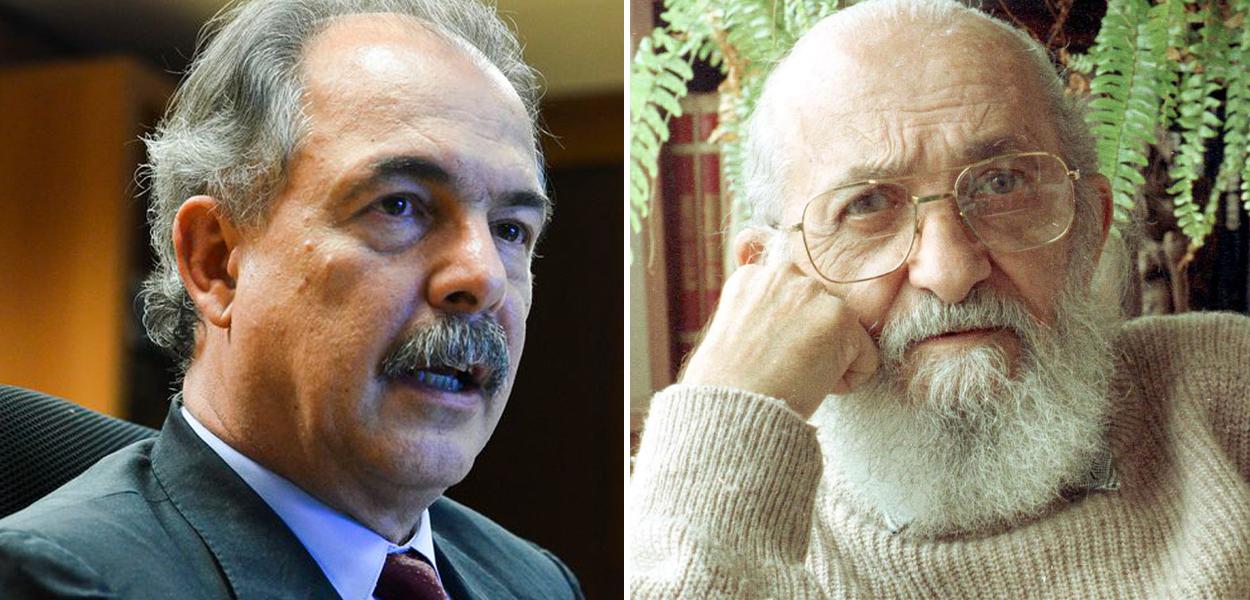 Aloizio Mercadante e Paulo Freire (Foto: ABr | Divulgação) Aloizio Mercadante e Paulo Freire