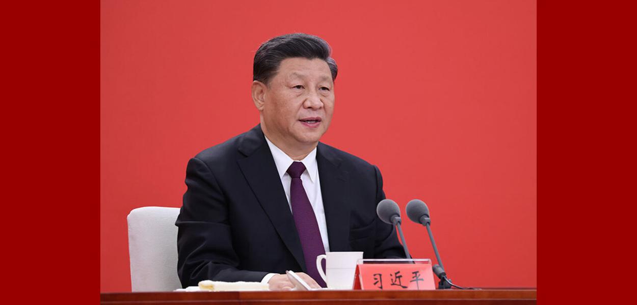 Xi Jinping, presidente da China (Foto: Xinhua) Xi Jinping, presidente da China