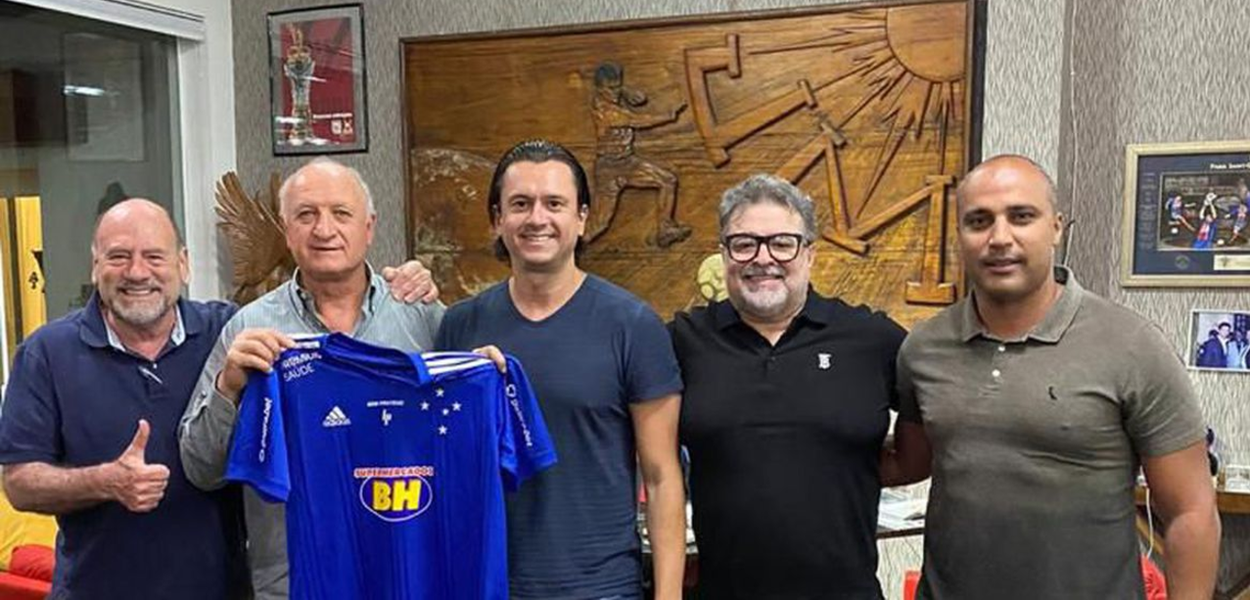 Felipão Cruzeiro Luiz Felipe Scolari (Foto: Cruzeiro/Divulgação) Felipão Cruzeiro Luiz Felipe Scolari
