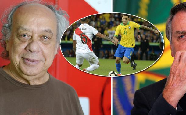 José Trajano e Jair Bolsonaro (Foto: Felipe L. Gonçalves/Brasil247 | ABr | Reuters) José Trajano e Jair Bolsonaro