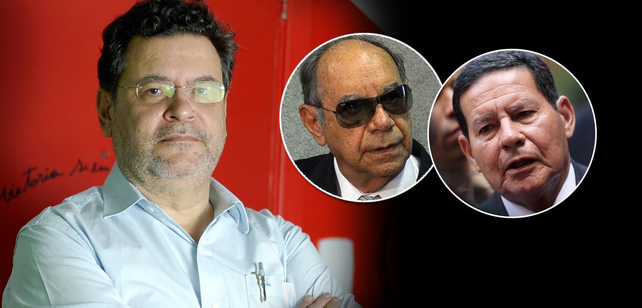 Rui Costa Pimenta, Carlos Alberto Brilhante Ustra e Hamilton Mourão (Foto: Felipe L. Gonçalves/Brasil247 | ABr) Rui Costa Pimenta, Carlos Alberto Brilhante Ustra e Hamilton Mourão