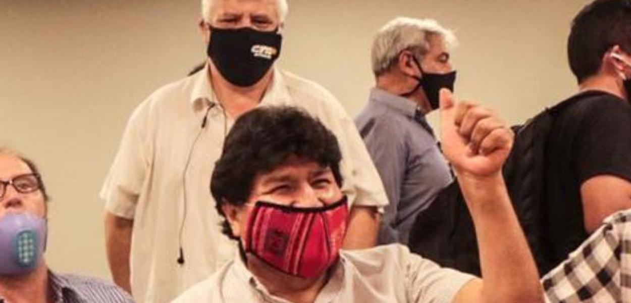Evo Morales (Foto: Reprodução (Twitter)) Evo Morales