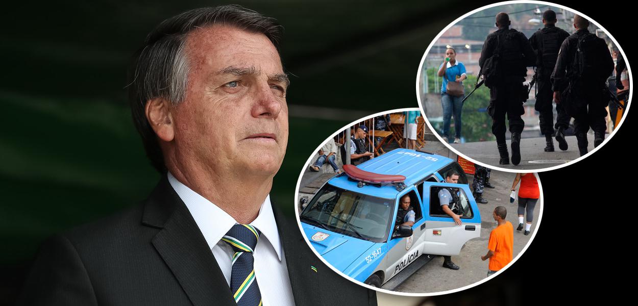 Jair Bolsonaro e polícia do Rio de Janeiro (Foto: Marcos Corrêa/PR | ABr) www.brasil247.com - Jair Bolsonaro e polícia do Rio de Janeiro