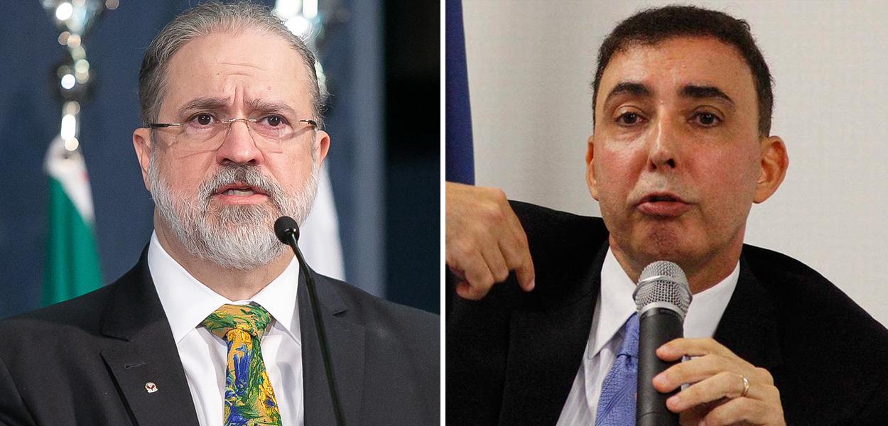 Augusto Aras e Sidney Madruga (Foto: Antonio Augusto/PGR | Divulgação) Augusto Aras e Sidney Madruga