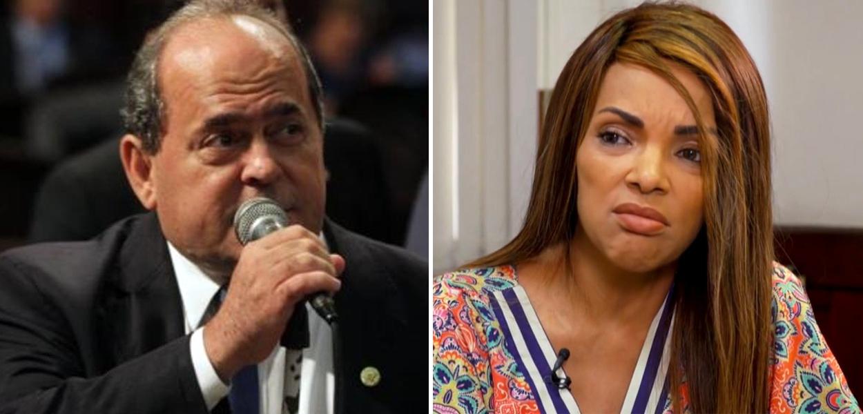 Ex-deputado Pedro Augusto (PSD) e Flordelis (Foto: Reprodução) Ex-deputado Pedro Augusto (PSD) e Flordelis