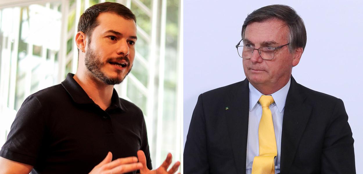 Juliano Medeiros e Jair Bolsonaro (Foto: Divulgação/PSOL | Isac Nóbrega/PR) Juliano Medeiros e Jair Bolsonaro