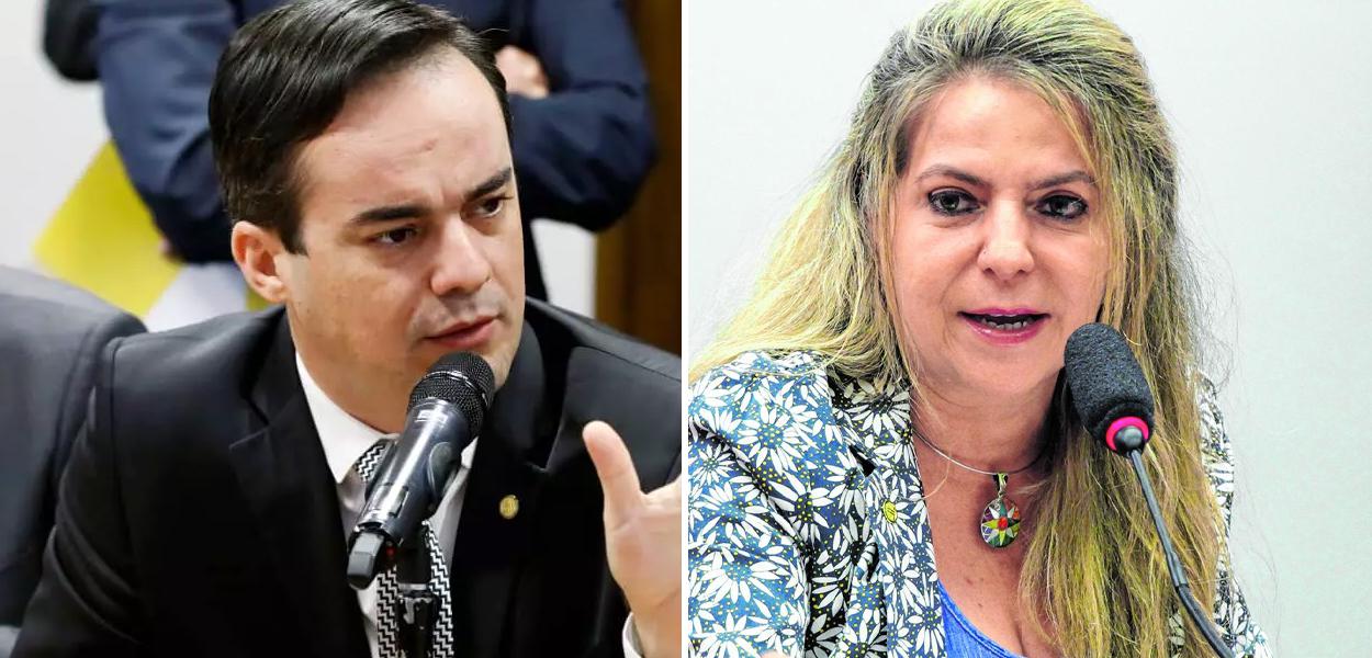 Capitão Wagner e Luizianne Lins (Foto: Agência Câmara) Capitão Wagner e Luizianne Lins