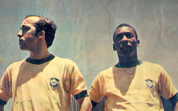 Tostão e Pelé (Foto: CBF) Tostão e Pelé