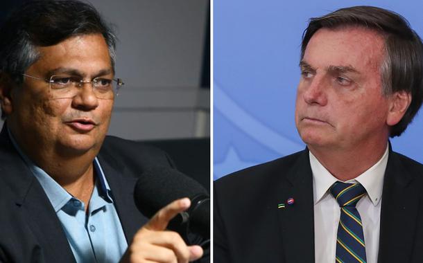 Flávio Dino e Jair Bolsonaro (Foto: GOVMA | Marcos Corrêa/PR) Flávio Dino e Jair Bolsonaro