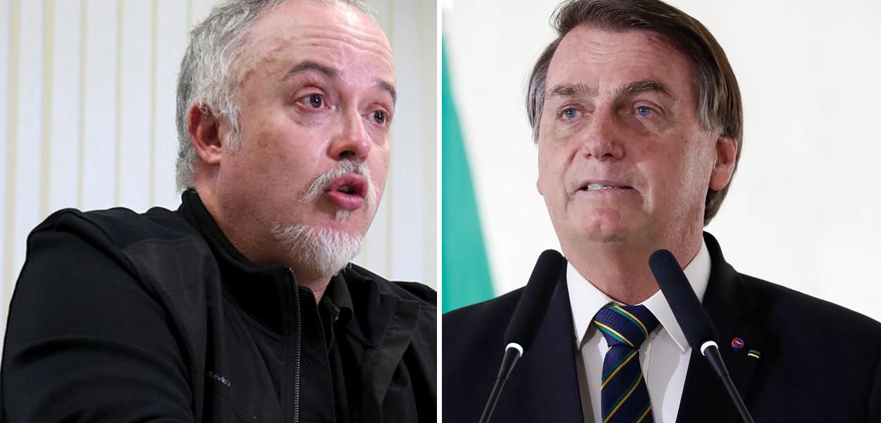 Carlos Fernando dos Santos Lima e Jair Bolsonaro (Foto: Reuters | Alan Santos/PR) Carlos Fernando dos Santos Lima e Jair Bolsonaro