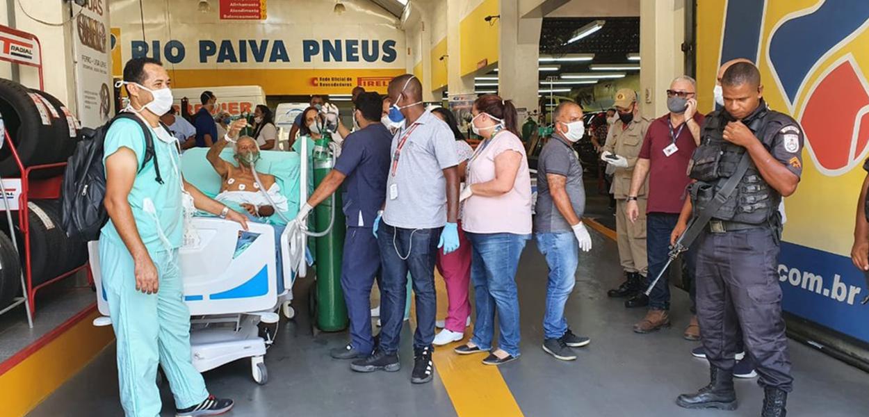 Hospital Federal de Bonsucesso (Foto: Reprodução/TV Globo) Hospital Federal de Bonsucesso
