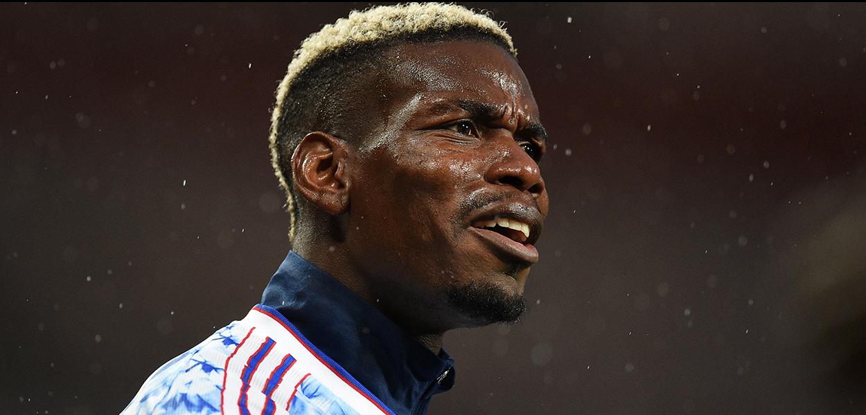 Meio-campista Paul Pogba, do Manchester United. 24/10/2020 (Foto: OLI SCARFF/Reuters) Meio-campista Paul Pogba, do Manchester United. 24/10/2020