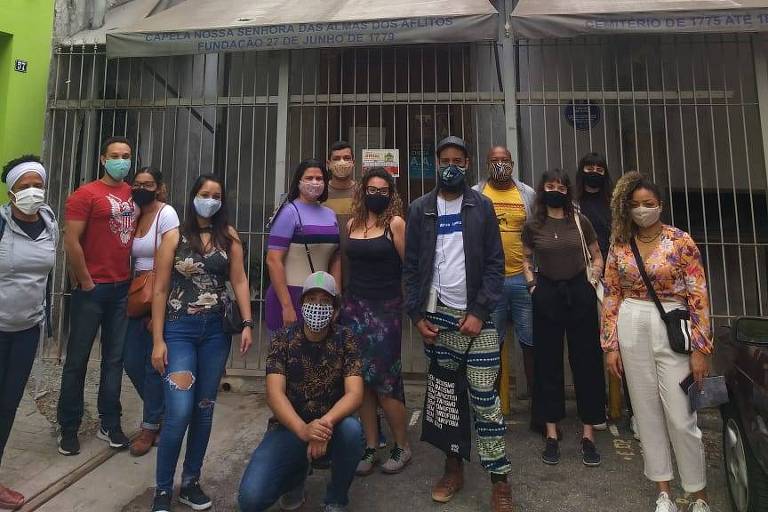 Caminhada conta história de São Paulo do ponto de vista dos negros (Foto: Heitor Salatiel/Divulgação) Caminhada conta história de São Paulo do ponto de vista dos negros