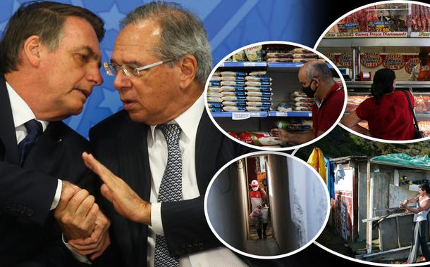 Jair Bolsonaro e Paulo Guedes (Foto: Agência Brasil | Reuters) Jair Bolsonaro e Paulo Guedes