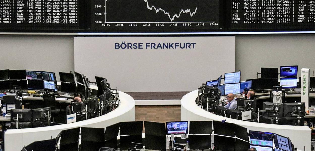Bolsa de Frankfurt (Foto: Reuters) Bolsa de Frankfurt
