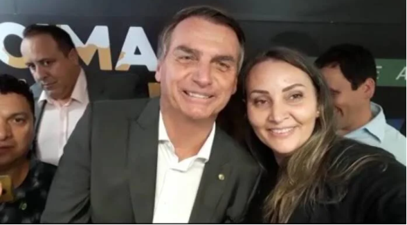 Bolsonaro e Reinehr (Foto: Reprodução) Bolsonaro e Reinehr