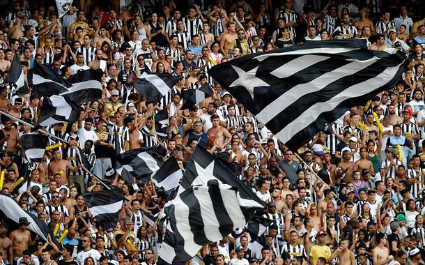 Torcida do Botafogo (Foto: Vitor Silva/BFR) Torcida do Botafogo