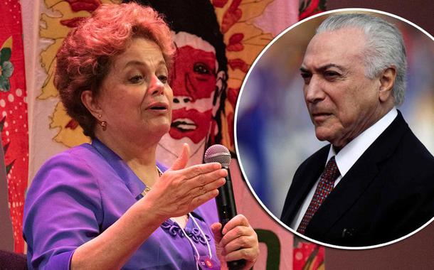 Dilma Rousseff e Michel Temer