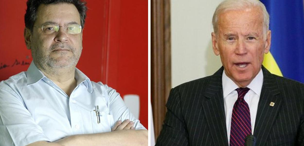 Rui Costa Pimenta e Joe Biden (Foto: Divulgação) Rui Costa Pimenta e Joe Biden