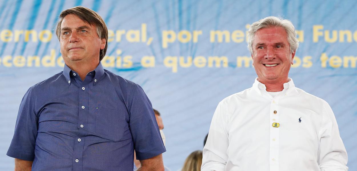 Jair Bolsonaro e Fernando Collor (Foto: Alan Santos - PR) Jair Bolsonaro e Fernando Collor