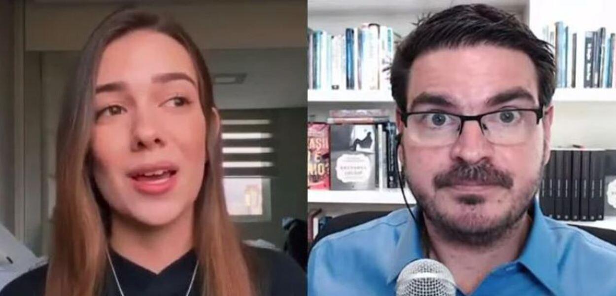 Laura Constantino e Rodrigo Constantino (Foto: Reprodução) Laura Constantino e Rodrigo Constantino