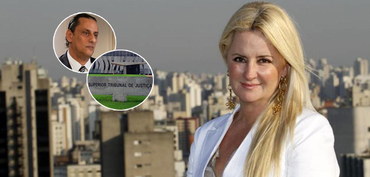 Frederick Wassef, Fabrício Queiroz, Flávio Bolsonaro, STJ e Cristina Boner (Foto: Reprodução) Frederick Wassef, Fabrício Queiroz, Flávio Bolsonaro, STJ e Cristina Boner