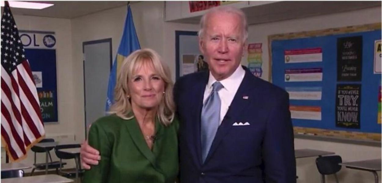 Joe e Jill Biden (Foto: Reuters) Joe e Jill Biden