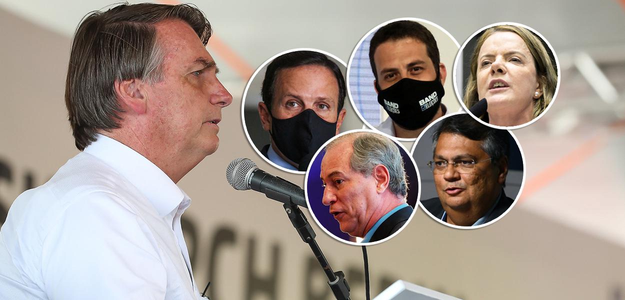 Oposição horrorizada com Bolsonaro no caso da suspensão da vacina (Foto: Marcos Correa) Oposição horrorizada com Bolsonaro no caso da suspensão da vacina