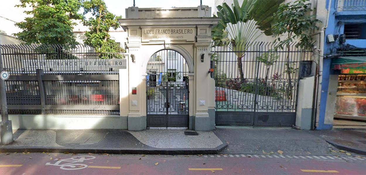 Colégio Liceu Franco Brasileiro (Foto: Reprodução/Google Street View) Colégio Liceu Franco Brasileiro