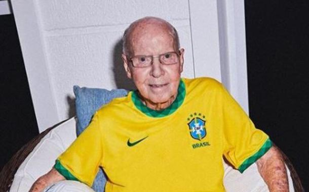 Zagallo (Foto: Reprodução/Instagram CBF) Zagallo
