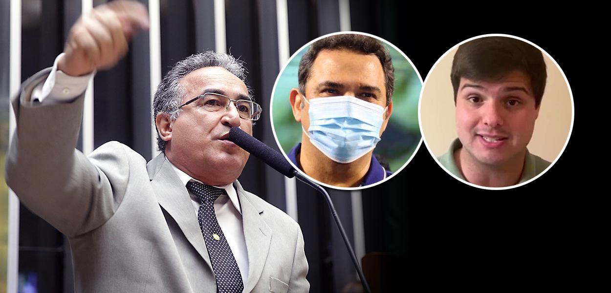 Edmilson Rodrigues, Priante e Thiago Araujo (Foto: Divulgação) Edmilson Rodrigues, Priante e Thiago Araujo