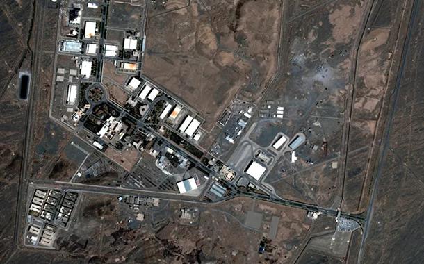Vista aérea da usina nuclear de Natanz (Foto: Reuters) Vista aérea da usina nuclear de Natanz