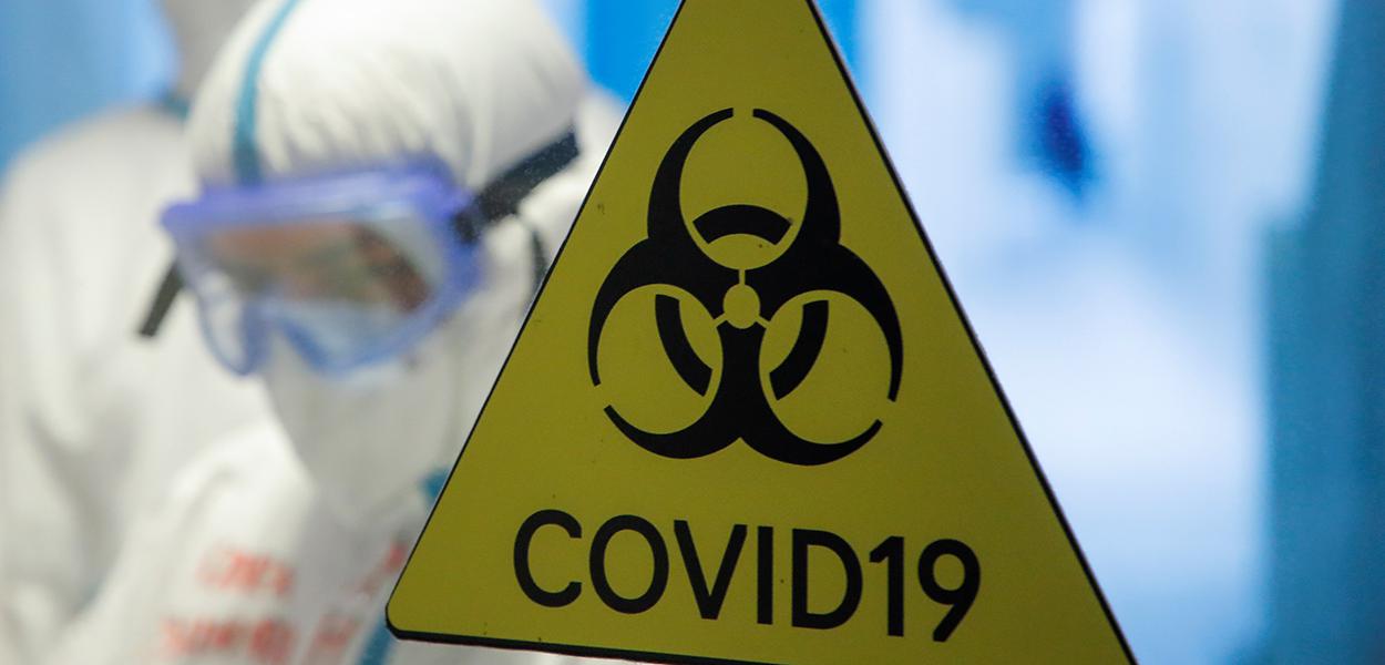 Hospital de campanha para tratamento da Covid-19 em Moscou (Foto: REUTERS/Maxim Shemetov) Hospital de campanha para tratamento da Covid-19 em Moscou