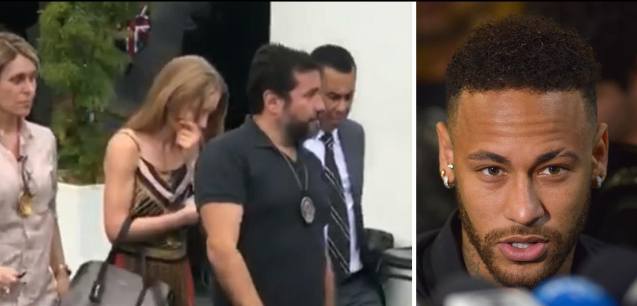 Najila e Neymar (Foto: Reprodução | Reuters) www.brasil247.com - Najila e Neymar