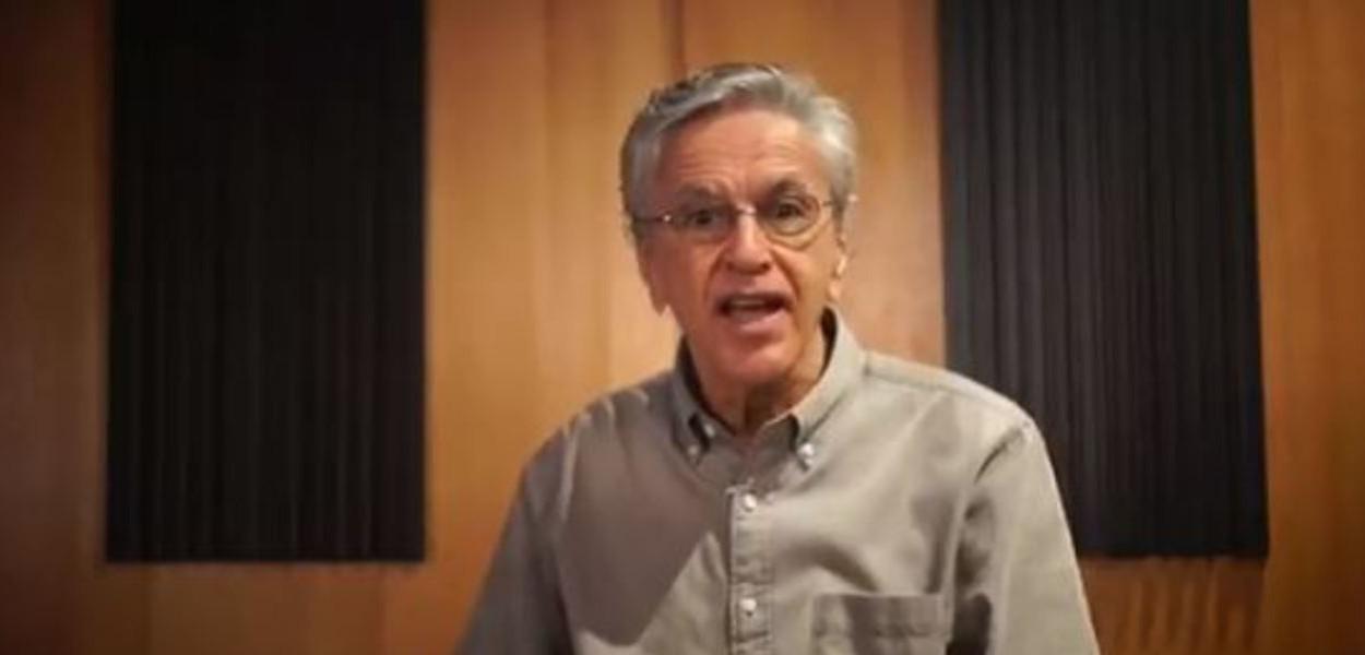 Caetano Veloso (Foto: Reprodução/Twitter) Caetano Veloso