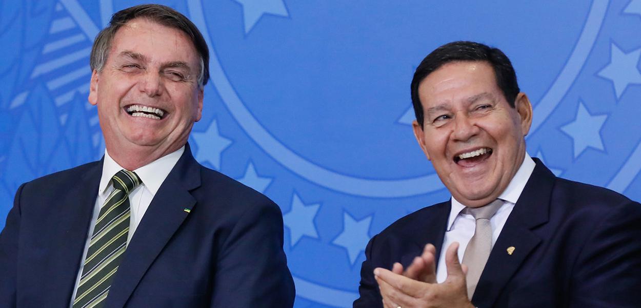 Bolsonaro e Mourão (Foto: Isac Nobrega/PR) Bolsonaro e Mourão