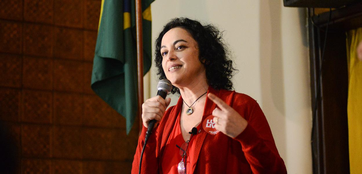 Marcia Tiburi declara apoio a Marília Arraes (Foto: Andrea Nestrea) Marcia Tiburi declara apoio a Marília Arraes
