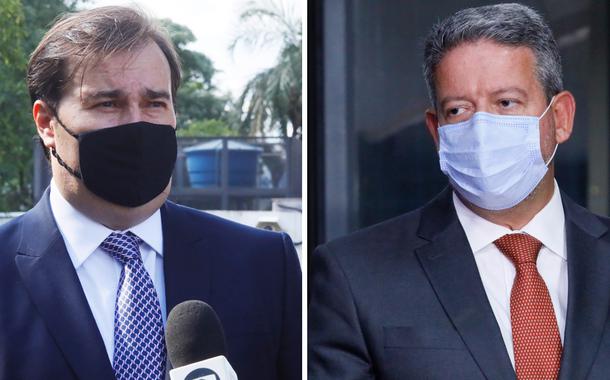 Rodrigo Maia e Arthur Lira (Foto: Câmara dos Deputados) Rodrigo Maia e Arthur Lira