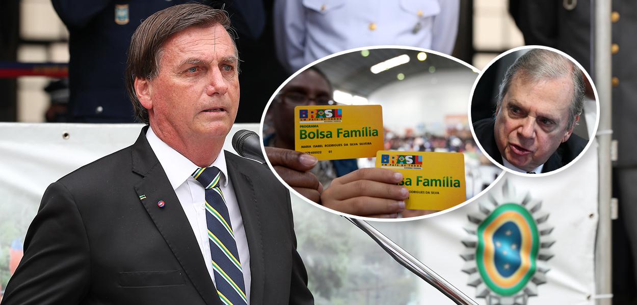 Jair Bolsonaro, cartão do Bolsa Família e Tasso Jereissati