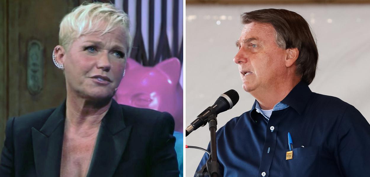 Xuxa e Jair Bolsonaro (Foto: Reprodução | PR) Xuxa e Jair Bolsonaro